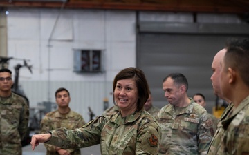 Leadership Beyond the Rank: CMSAF JoAnne S. Bass engages with Kirtland Airmen