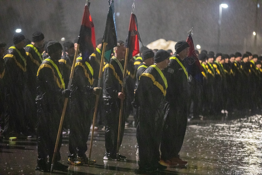 10th Mountain Division artillery brigade celebrates the season of Saint Barbara.