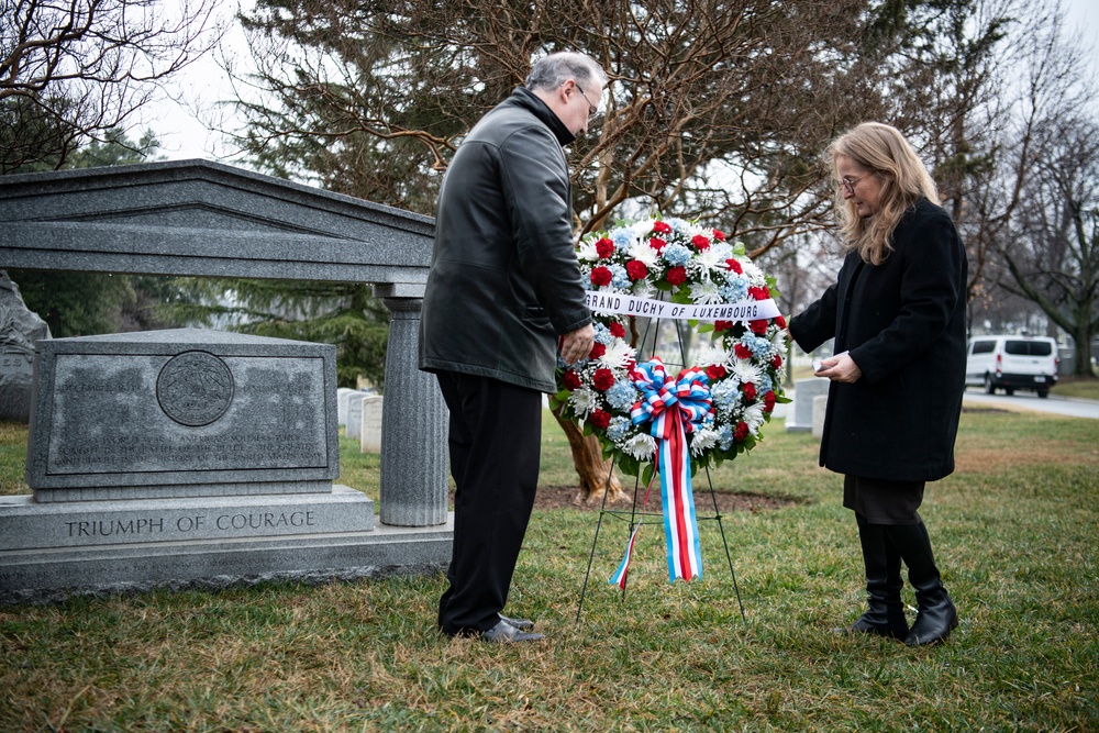 Ceremony Commemorating the 79th Anniversary of the Battle of the Bulge