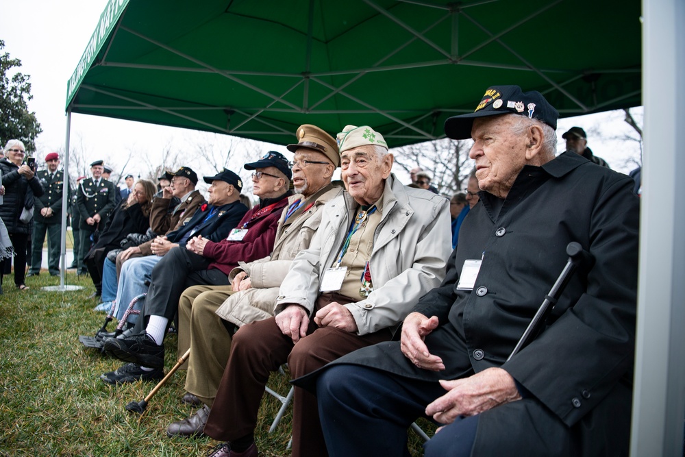 Ceremony Commemorating the 79th Anniversary of the Battle of the Bulge