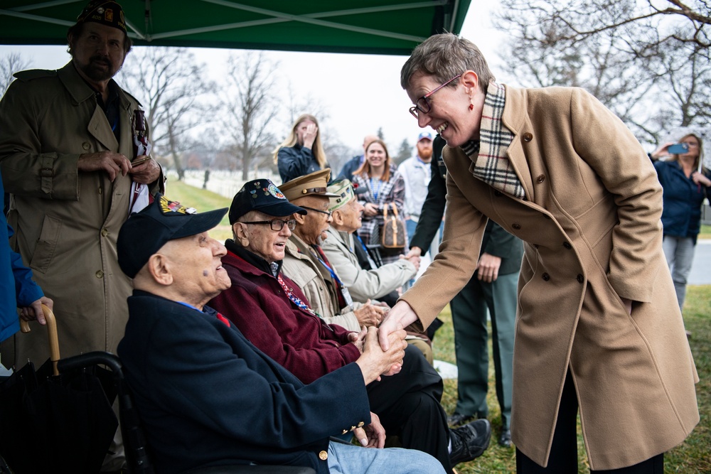 Ceremony Commemorating the 79th Anniversary of the Battle of the Bulge