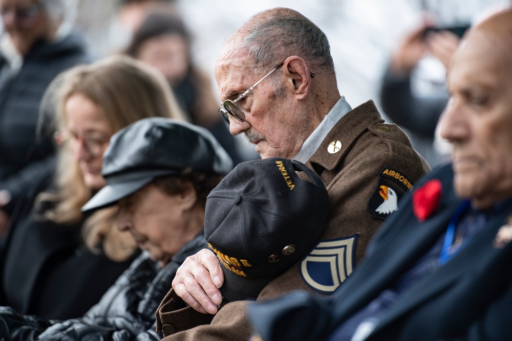 Ceremony Commemorating the 79th Anniversary of the Battle of the Bulge