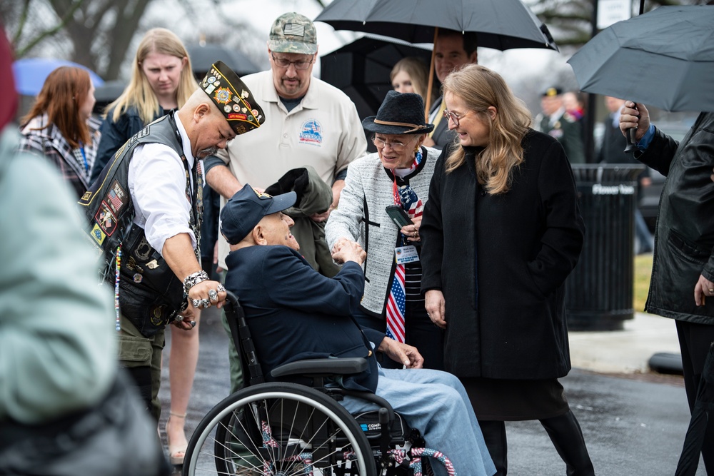 Ceremony Commemorating the 79th Anniversary of the Battle of the Bulge