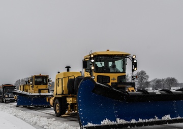 There is 'snow’ stopping the snow barn