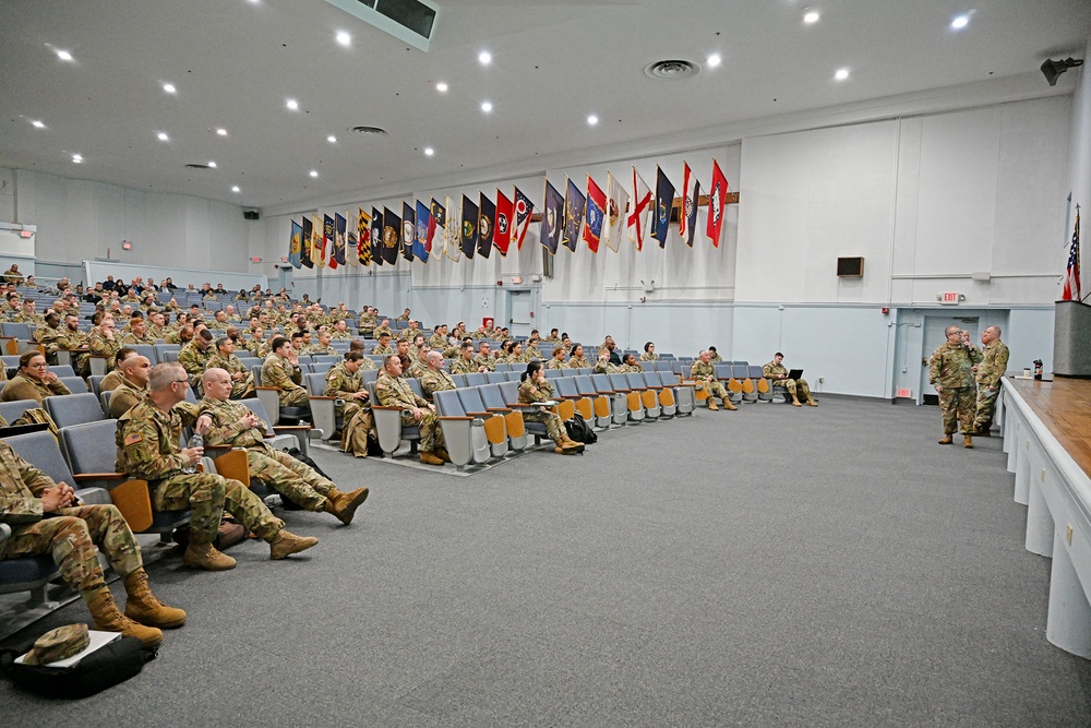 JB MDL Fort Dix 87th Training Division WAREX 2024 Main Planning Workshop. 26th January 2024