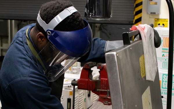 George Washington Sailors conduct MAV-2 Inspection