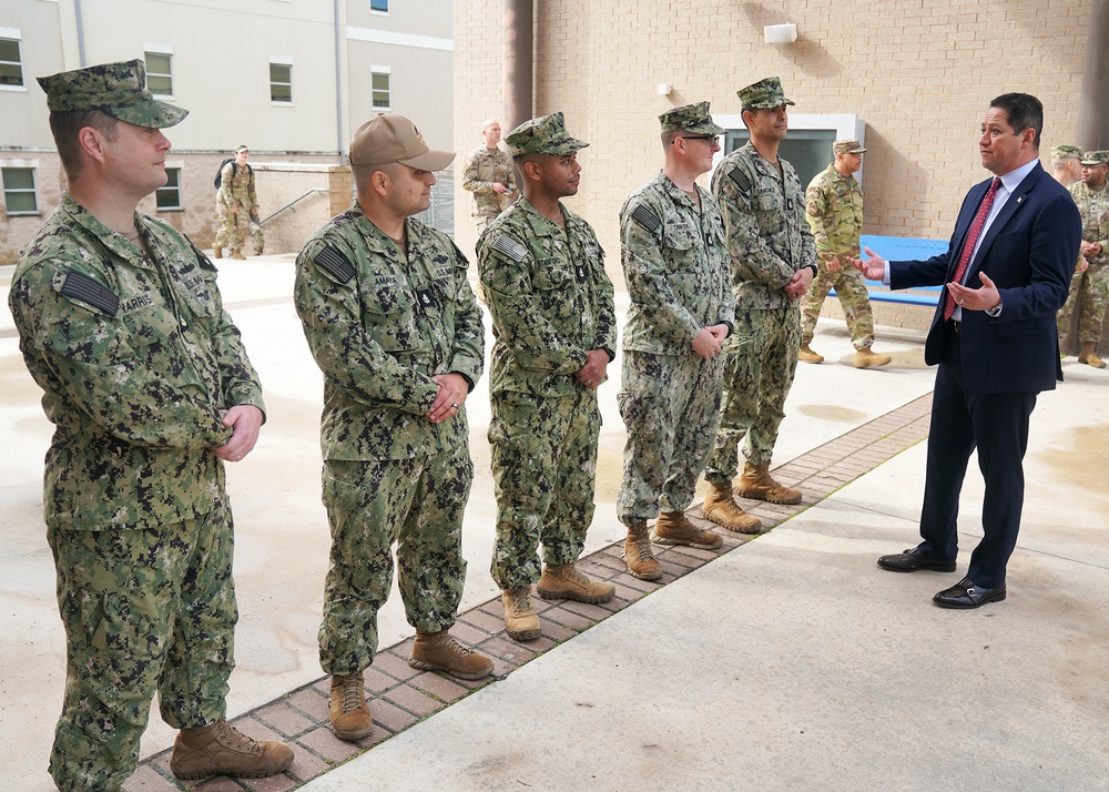 DVIDS - News - U.S. Rep. Tony Gonzales recognizes Navy Chiefs for ...