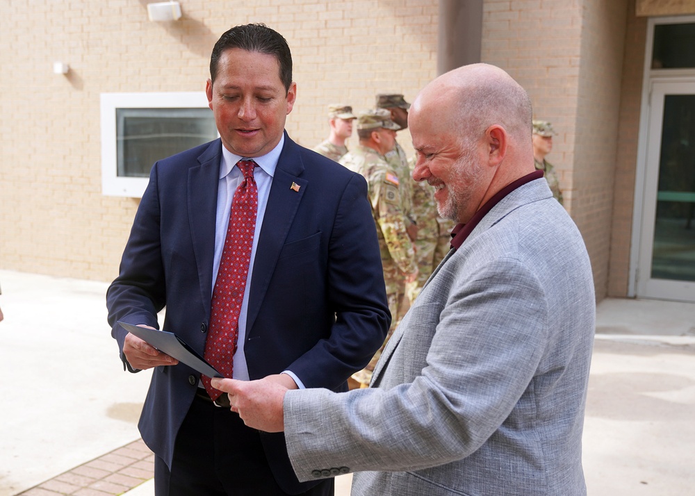 U.S. Rep. Tony Gonzales recognizes Navy Chiefs for taking Care of One of Their Own