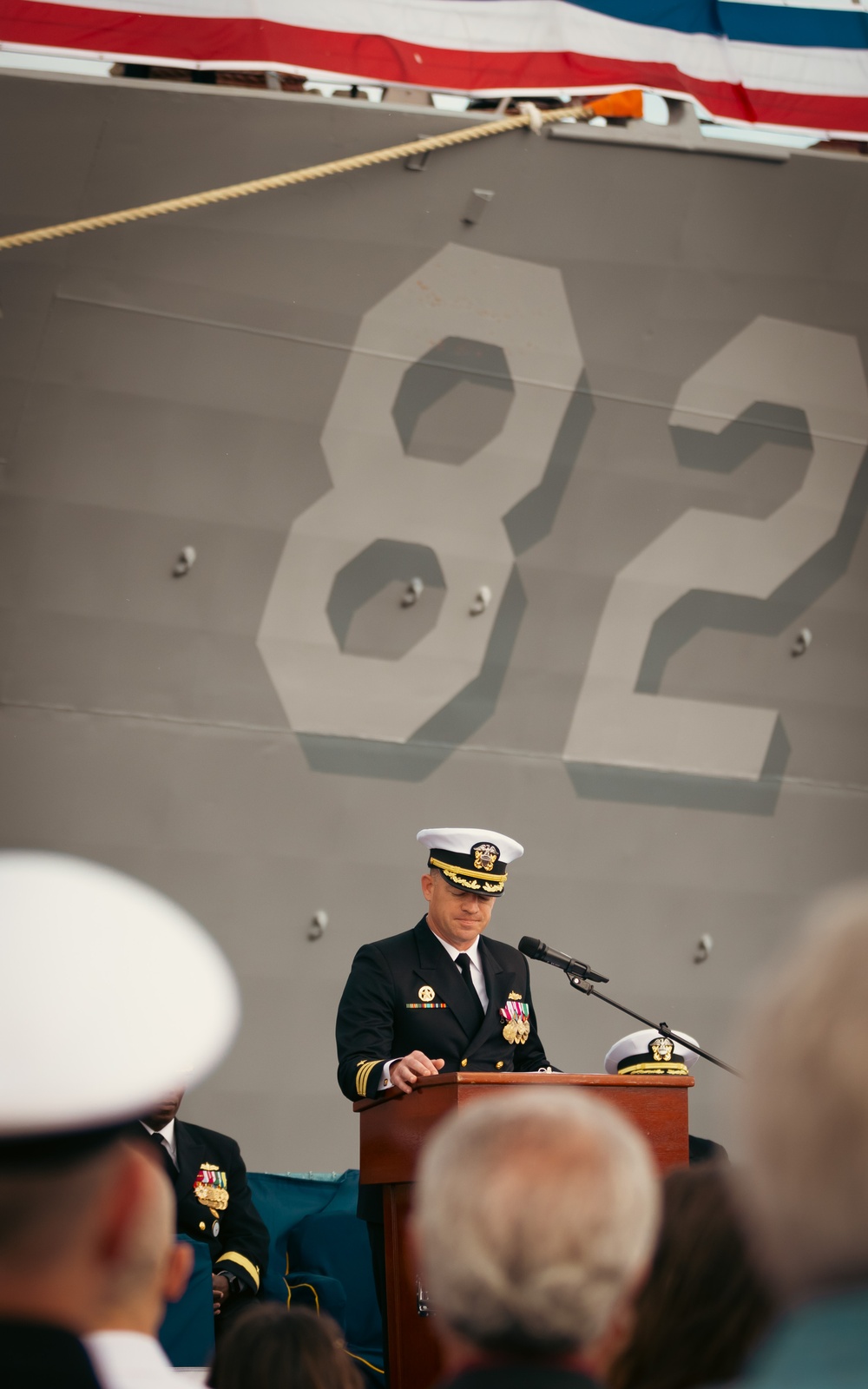 USS Lassen (DDG 82) Holds Change of Command