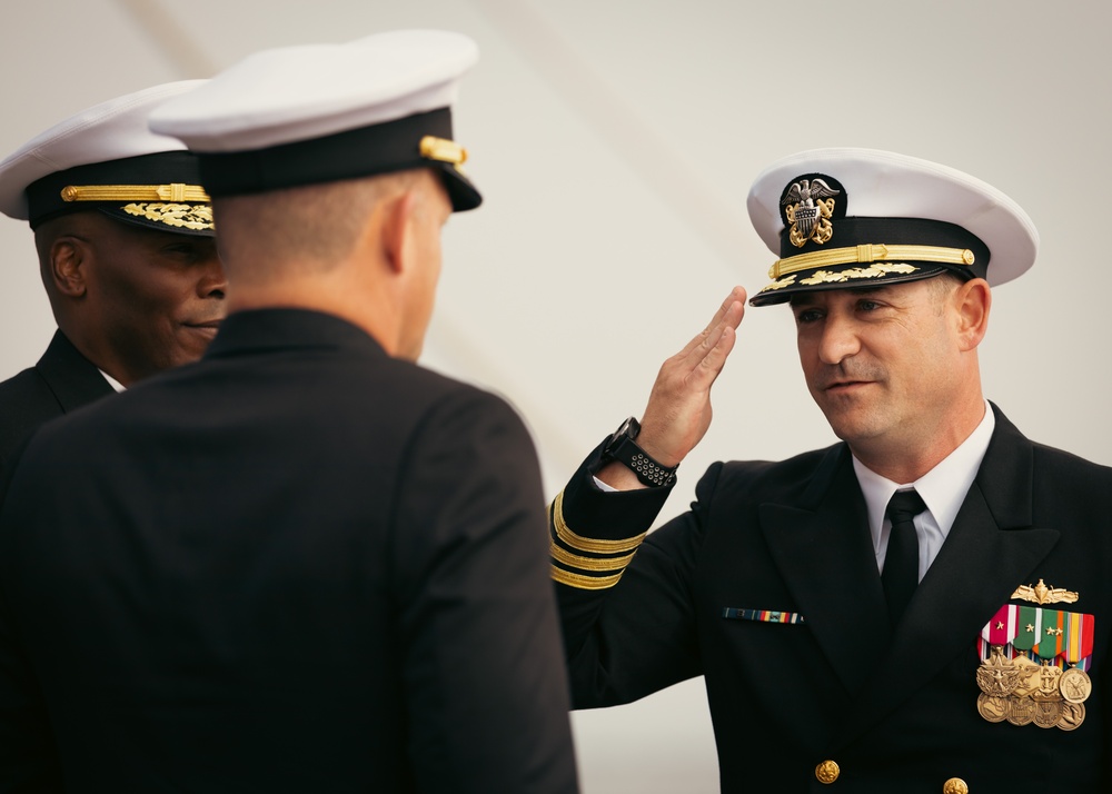 USS Lassen (DDG 82) Holds Change of Command