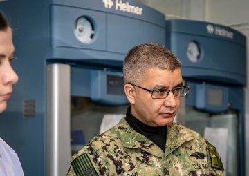 NMRC Personnel Provide Biological Warfare Detection Training Aboard the USS Boxer