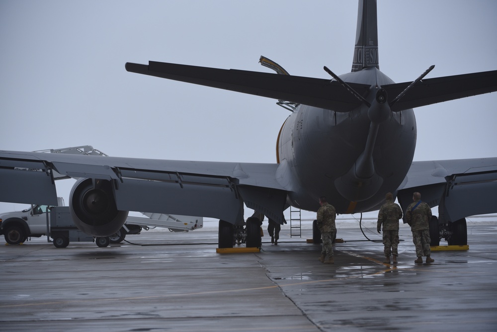 Wet flightline