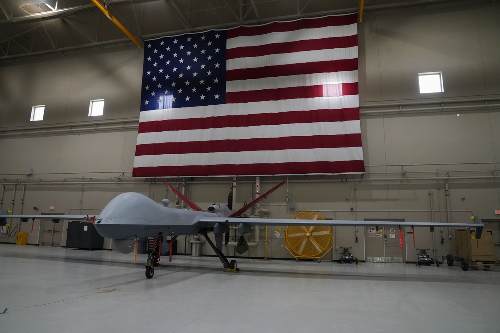 MQ-9 Reaper in the Hangar