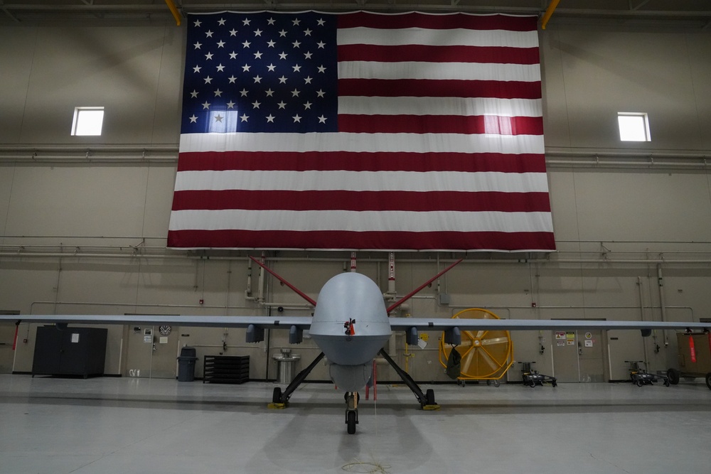 MQ-9 Reaper in the Hangar