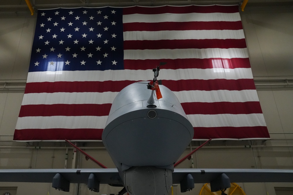 MQ-9 Reaper in the Hangar
