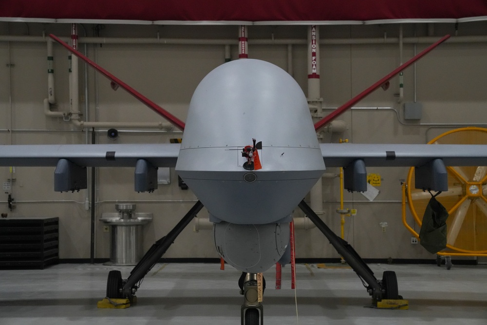 MQ-9 Reaper in the Hangar
