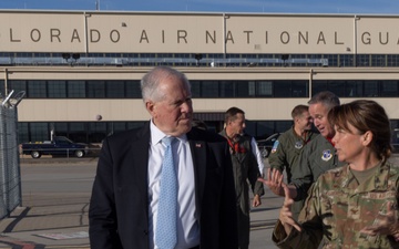 Secretary of Air Force makes historic visit to Colorado Air National Guard Airmen