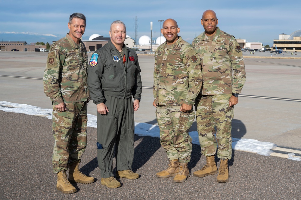 1st Air Force Commander Visits Colorado National Guard’s 140th Wing