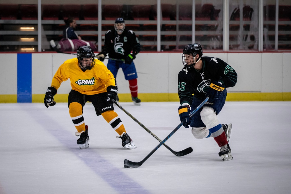 Blueprints to Breakaways: U.S. Army Engineer Hockey Team Conquers the Ice