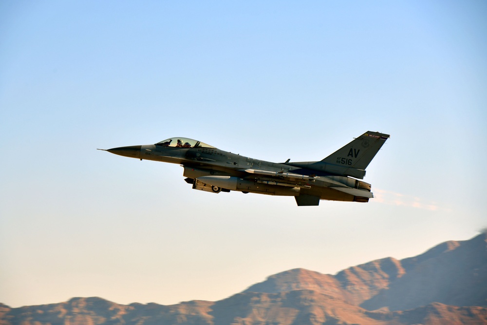 Aviano F-16’s take off during Red Flag 24-1