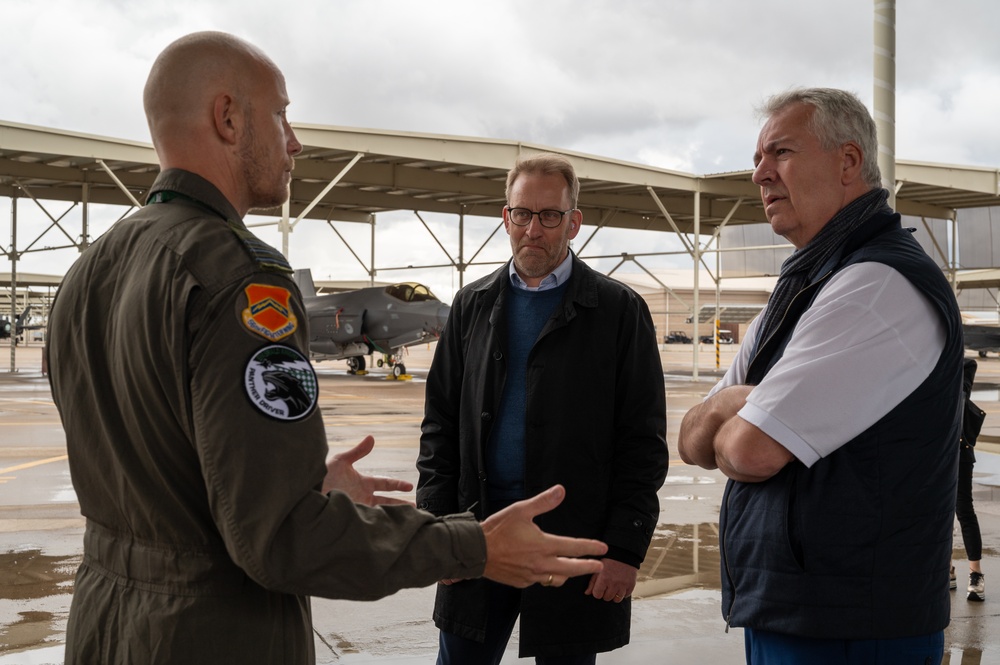Danish Parliament Members Visit Luke AFB