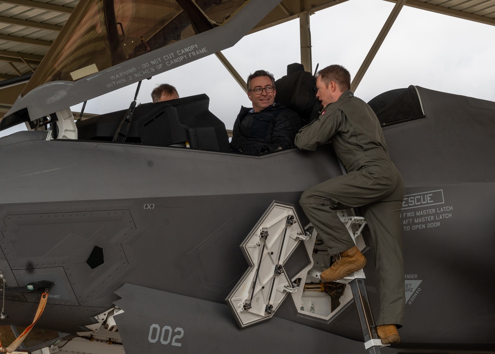 Danish Parliament Members Visit Luke AFB
