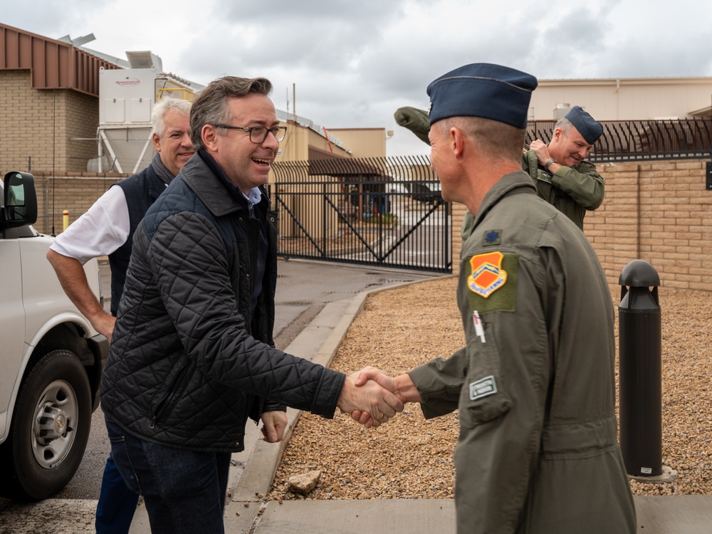 Danish Parliament Members Visit Luke AFB