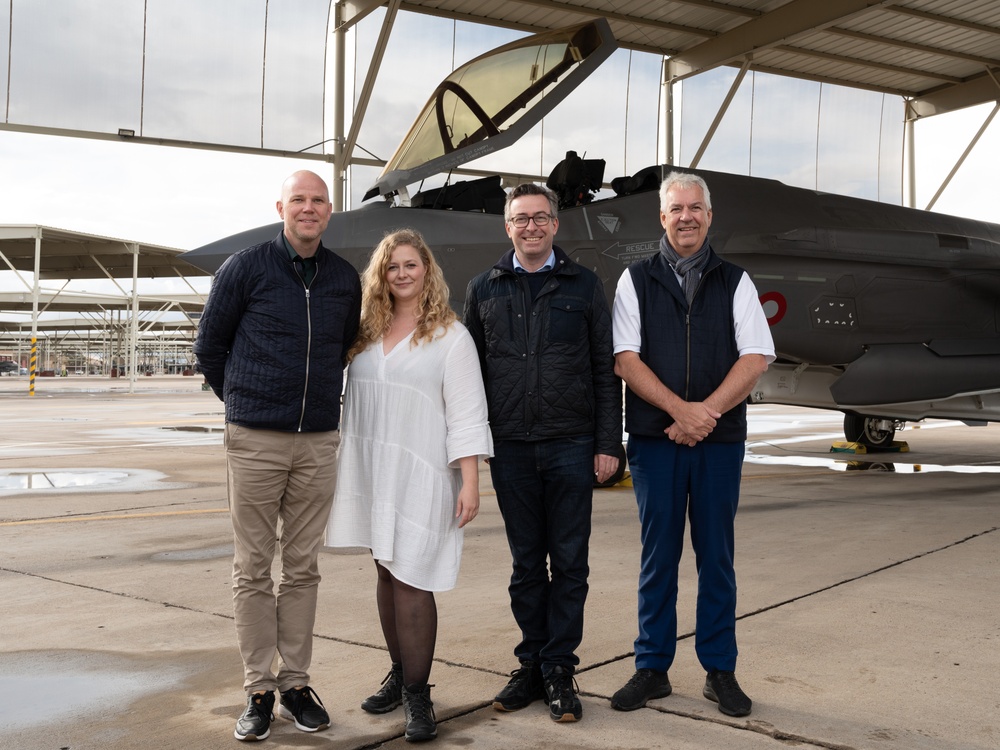 Danish Parliament Members Visit Luke AFB