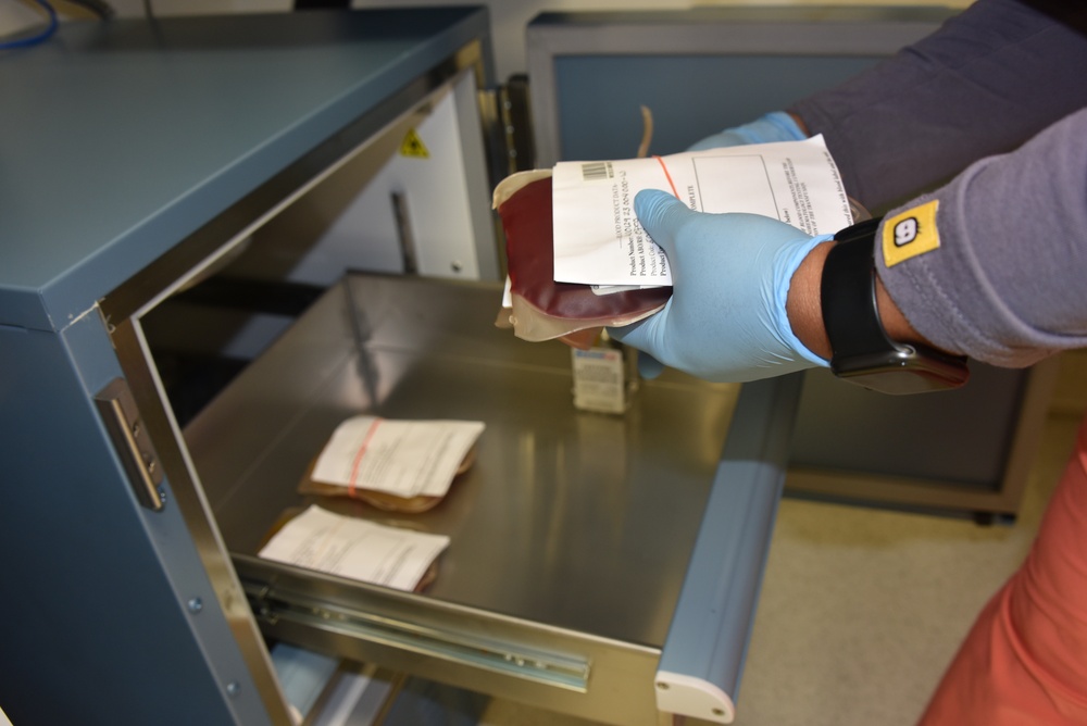 New blood bank capability enhances trauma care at WAMC