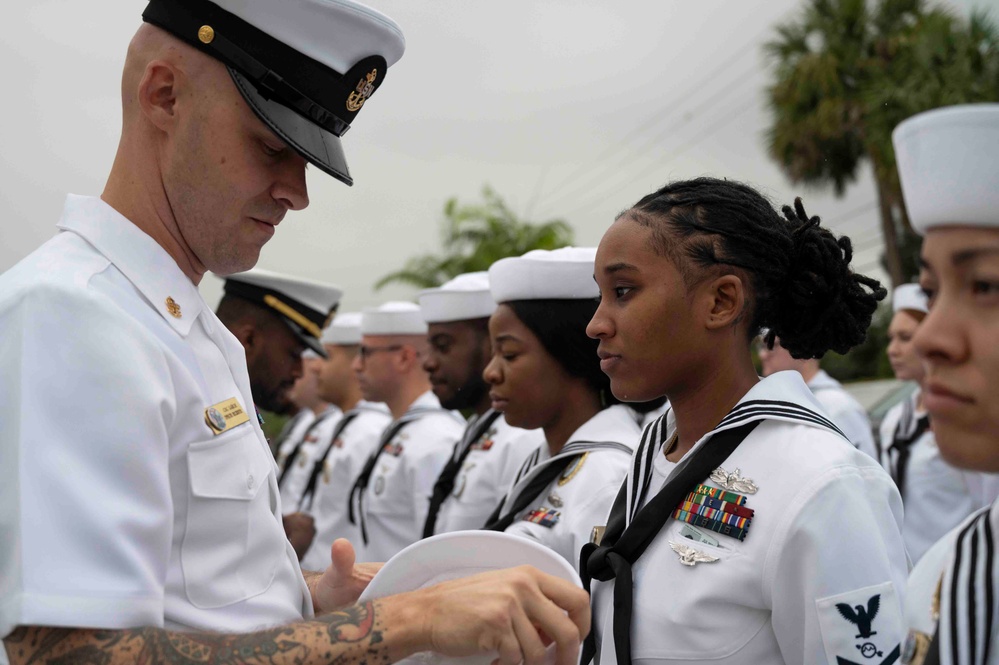 NTAG MIAMI RECRUITERS CONDUCT UNIFORM INSPECTION