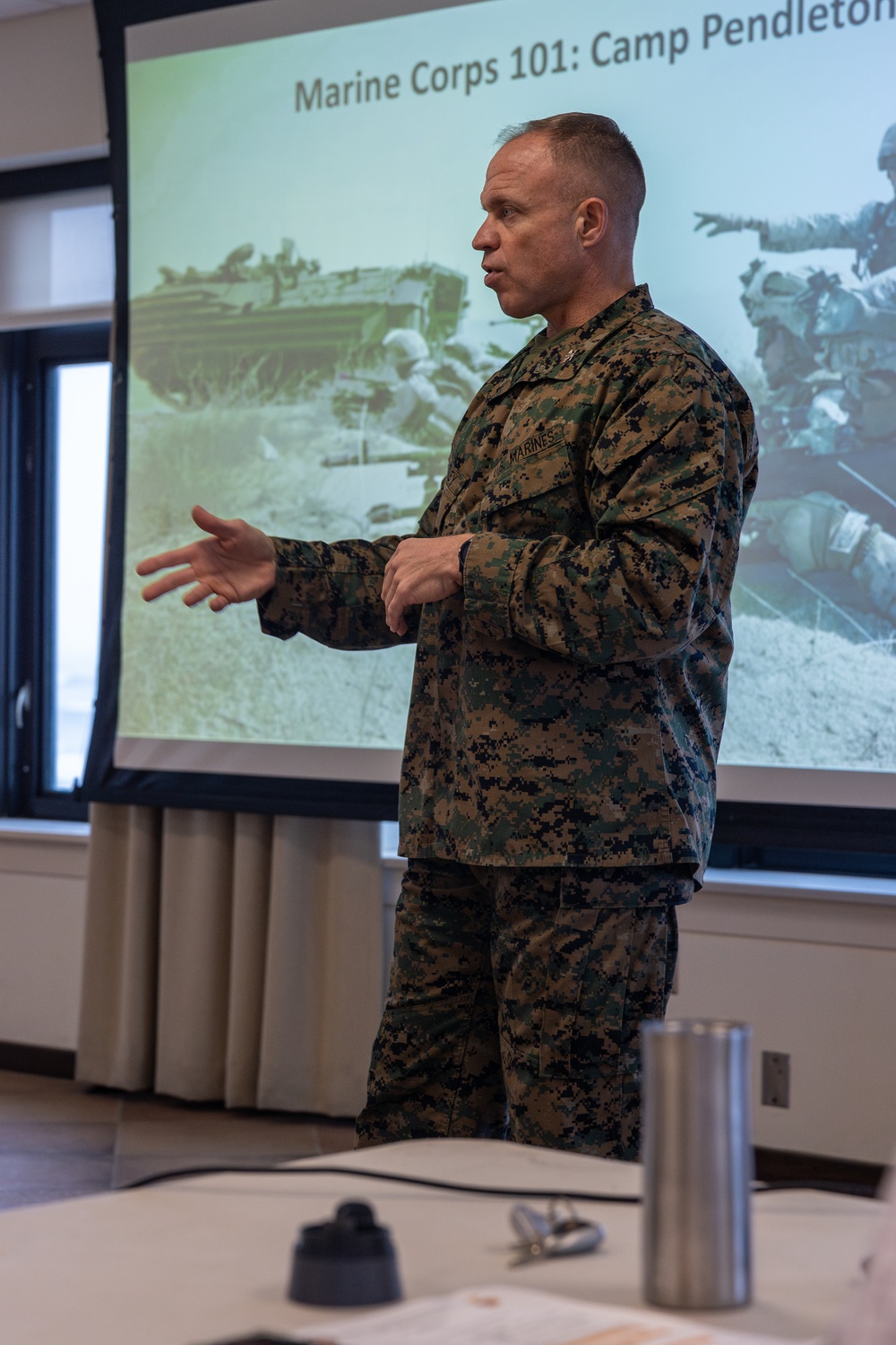 Murrieta Valley Unified School District educators visit Camp Pendleton