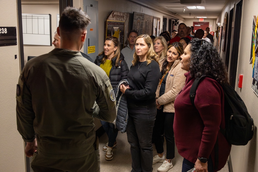 Murrieta Valley Unified School District educators visit Camp Pendleton