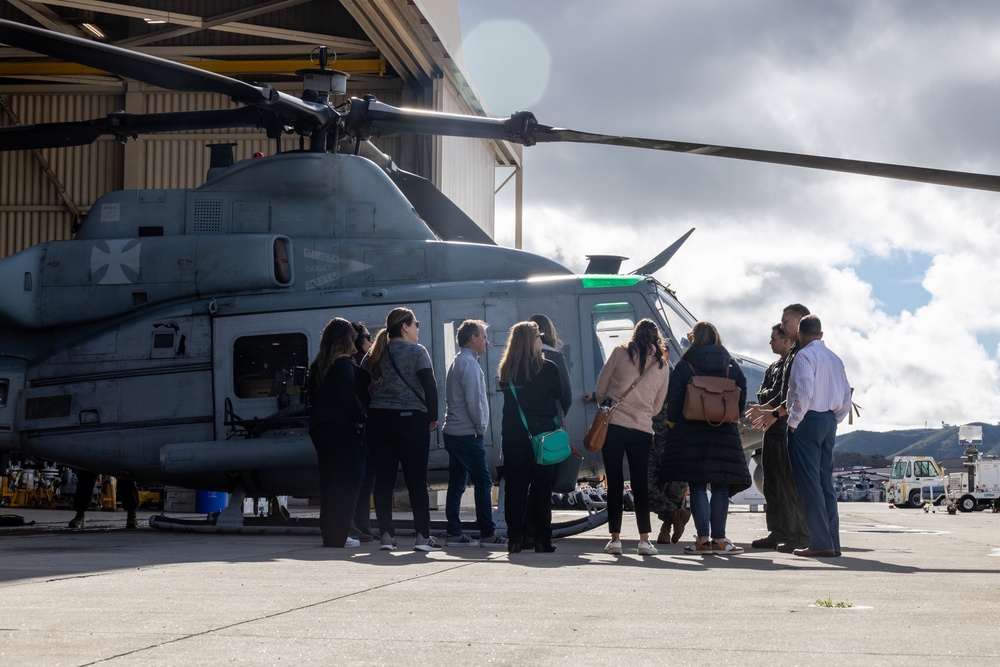 Murrieta Valley Unified School District educators visit Camp Pendleton