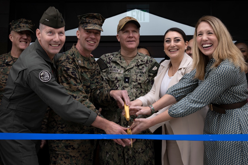 Marine Corps Air Station Miramar cuts ribbon on new childcare facilities