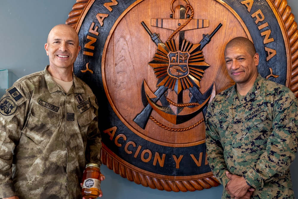 U.S. Marine Corps Forces, South, and Infantería de Marina del Perú participate in staff planner working group