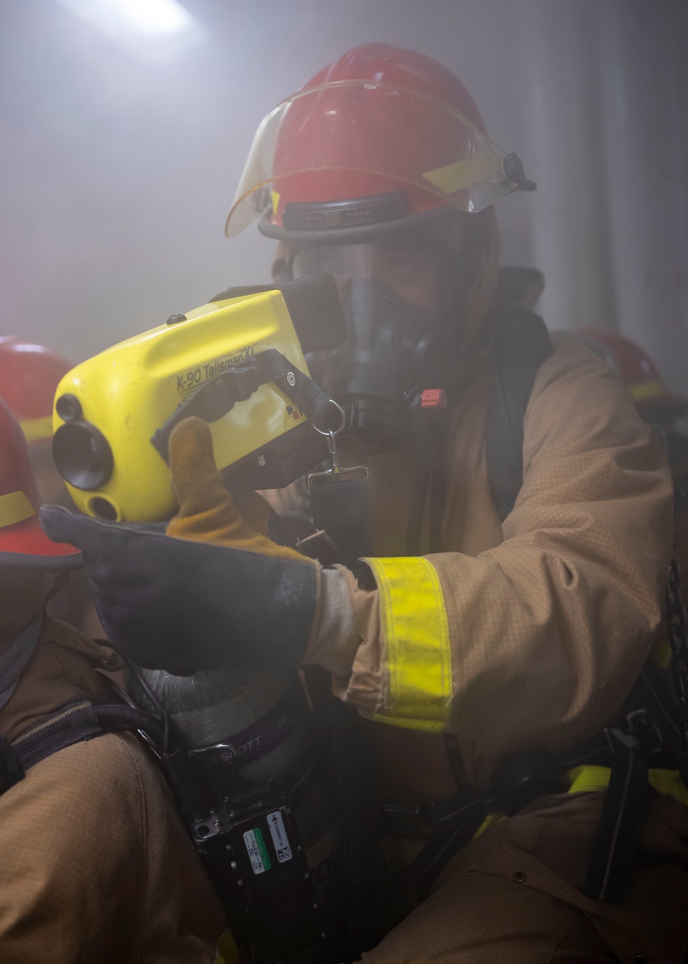 USS Princeton Conducts a General Quarters Drill