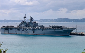 USS America at White Beach Naval Facility