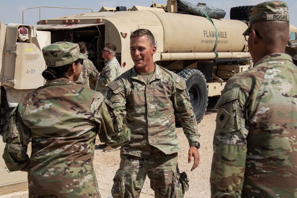 U.S. Army Brig. Gen. Marlena DeCelle, Deputy Commanding General-Support of Task Force Spartan