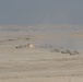 Qatari Armed Forces fire rounds from their Abrams M1A2 tanks during Exercise Ferocious Falcon 5