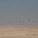 Qatari Armed Forces, U.S. Armed Forces, and other partner nations conducted an aerial fly-over during a combined arms live fire exercise during Exercise Ferocious Falcon 5