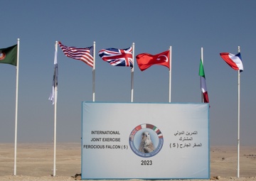 Qatari Armed Forces, U.S. Armed Forces, and other partner nations partook in a combined arms live fire exercise culminating in the end of Exercise Ferocious Falcon 5