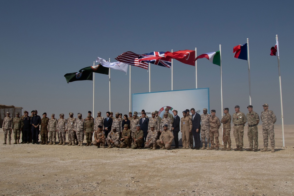 Qatari Armed Forces, U.S. Armed Forces, and other partner nations partook in a combined arms live fire exercise culminating in the end of Exercise Ferocious Falcon 5