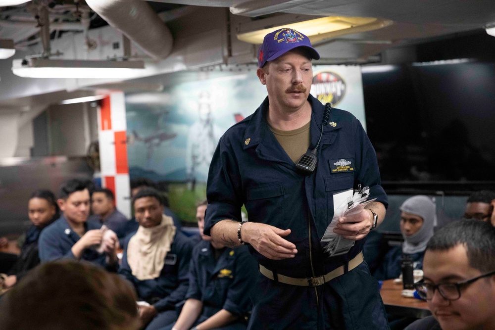 USS William P. Lawrence General Quarters Drill