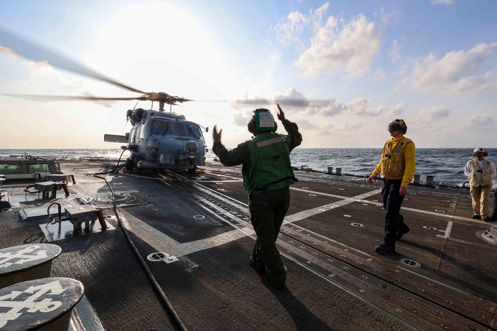 USS John Finn Conducts Flight Ops