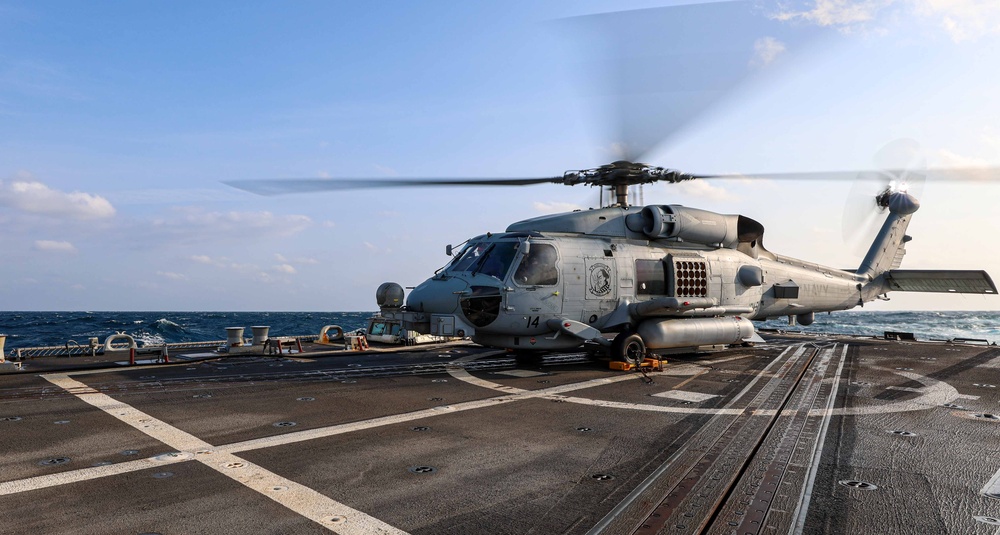 USS John Finn Conducts Flight Ops