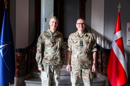 Hokanson explores National Guard cooperation with Kingdom of Denmark