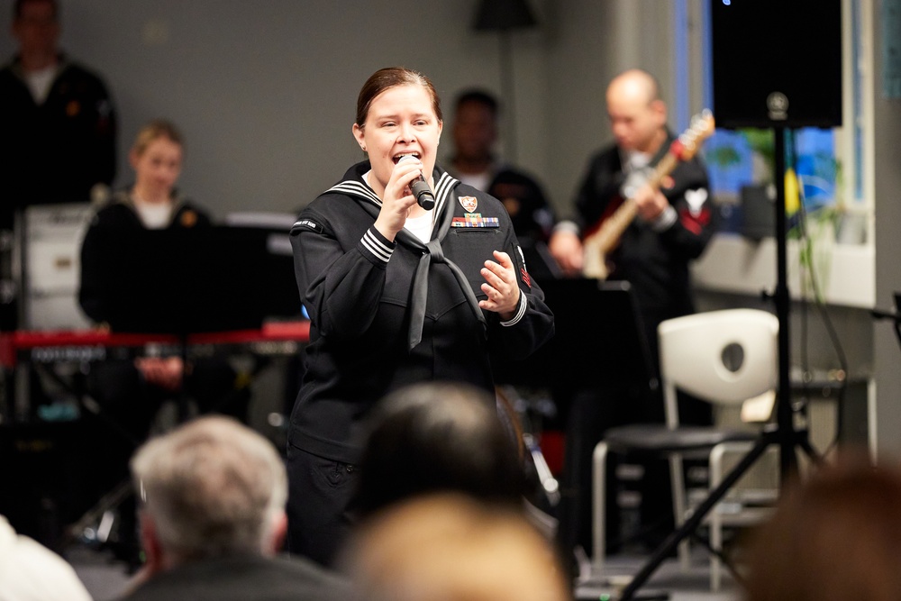 Concert at the Help Center for Ukrainians, Helsinki