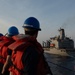 USS Laboon Conducts a Replenishment-at-Sea with USNS Kanawha in the Red Sea