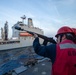 USS Laboon Conducts a Replenishment-at-Sea with USNS Kanawha in the Red Sea