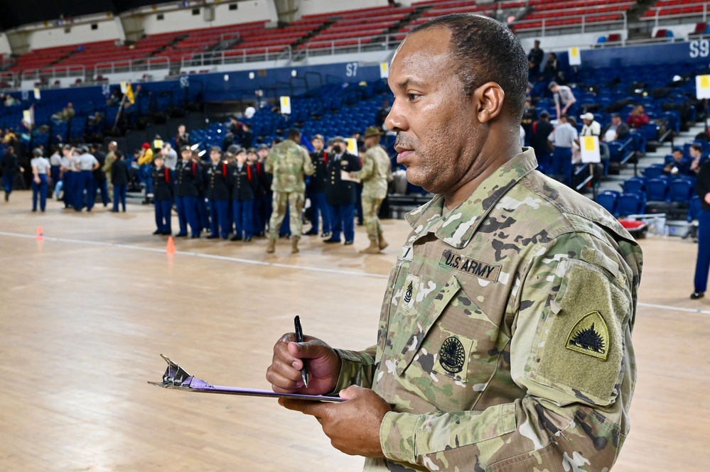 2024 JROTC “Best of the Best” Drill Competition brings region's top cadets to D.C. Armory